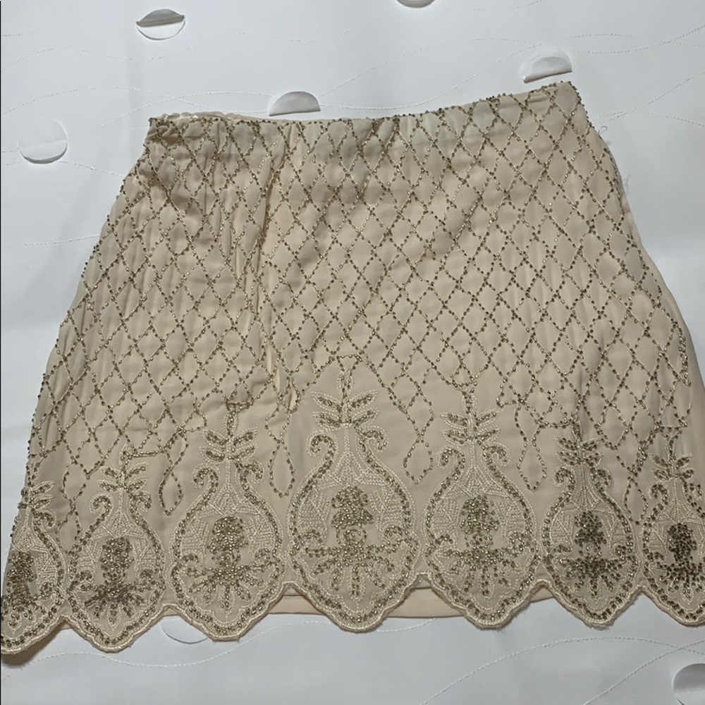 Verty beaded mini skirt size M